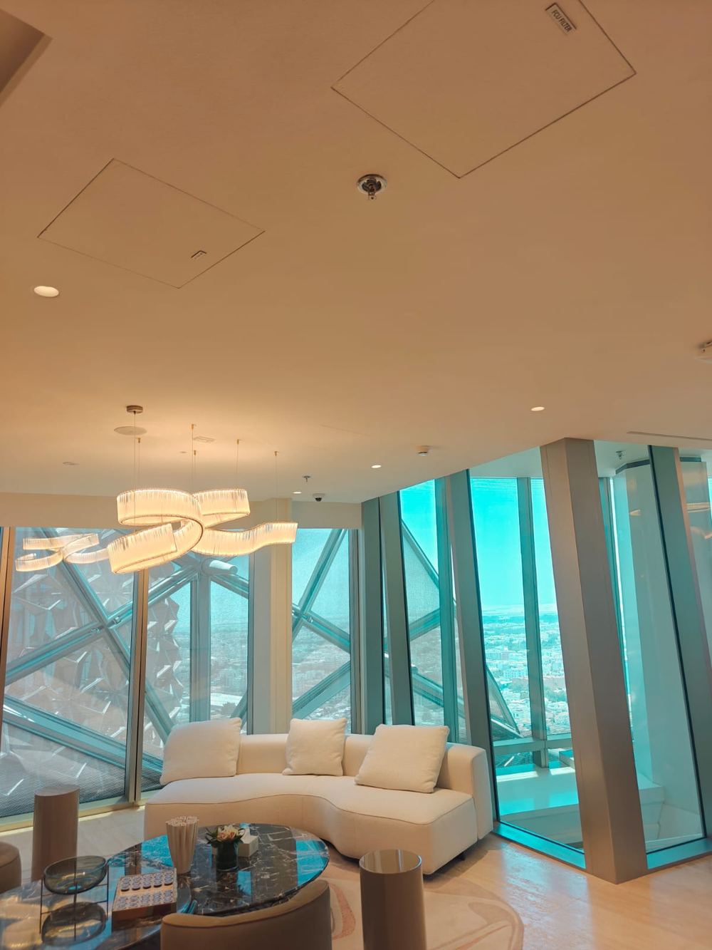Lounge ceiling